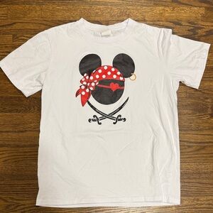 Disney Pirate Mickey Short Sleeve Cotton Tee